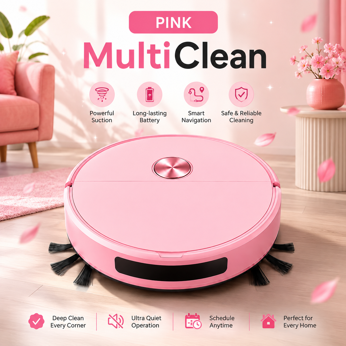 Multi Clean – Automatic Cleaning, Effortless Living